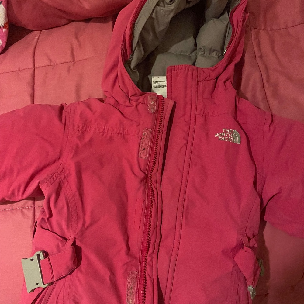 North face girls winter ski coat